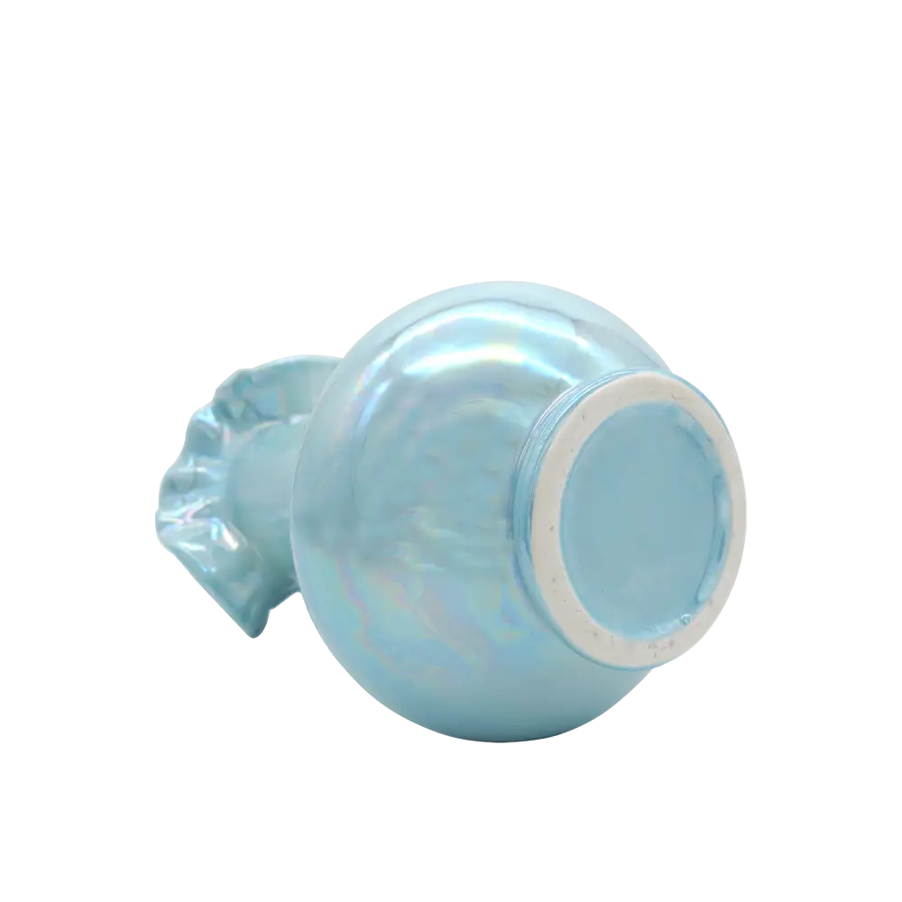 Mermaid Iridescent Ceramic Vase Blue - Home & Garden > Decor