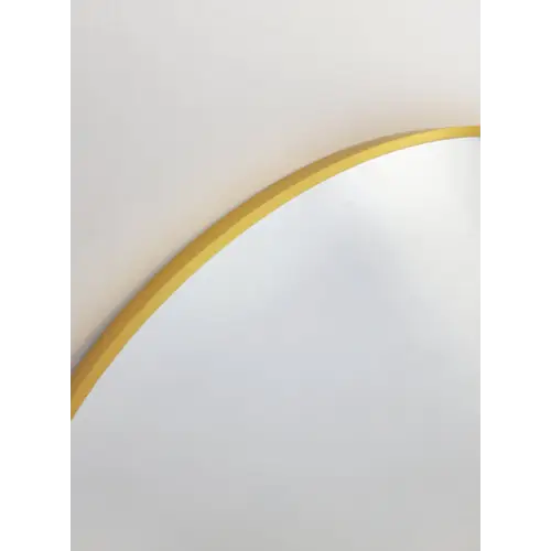 Metal Arch Mirror 80cm x 170cm - Gold - Home & Garden > Decor