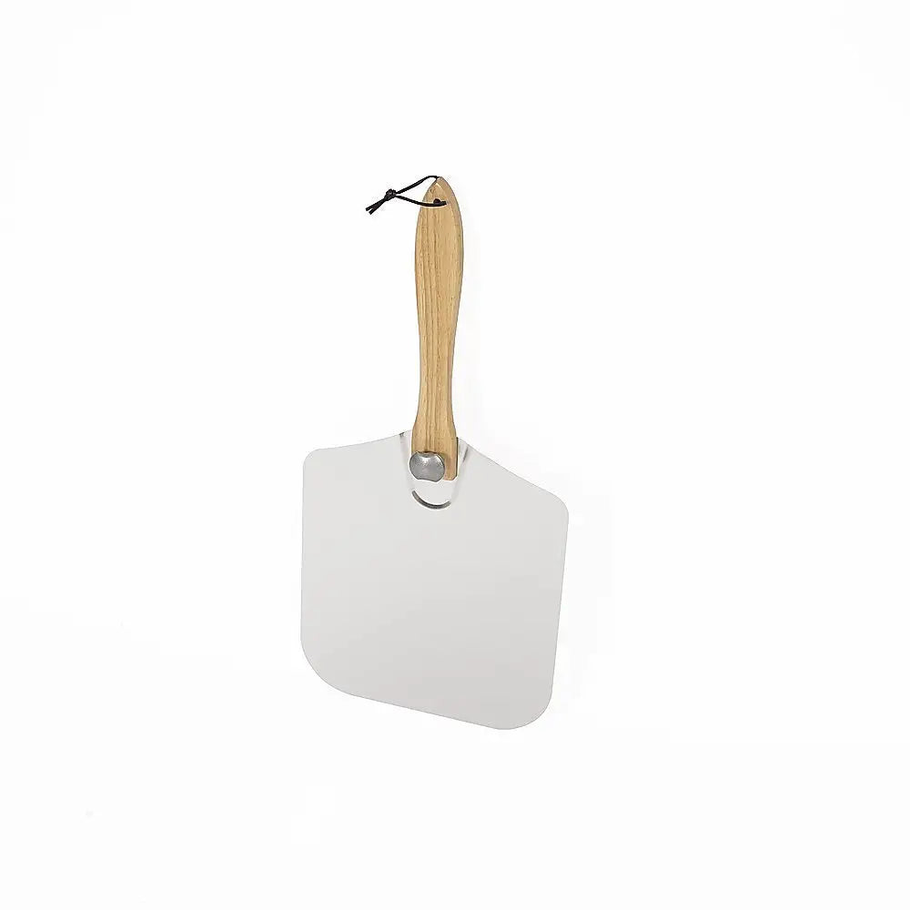 Metal Pizza Peel with Foldable Wood Handle - Home & Garden > Kitchenware