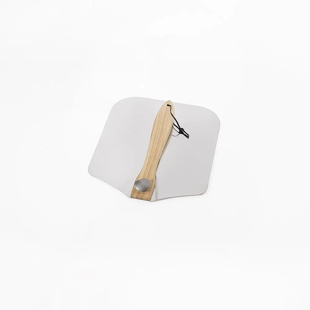 Metal Pizza Peel with Foldable Wood Handle - Home & Garden > Kitchenware