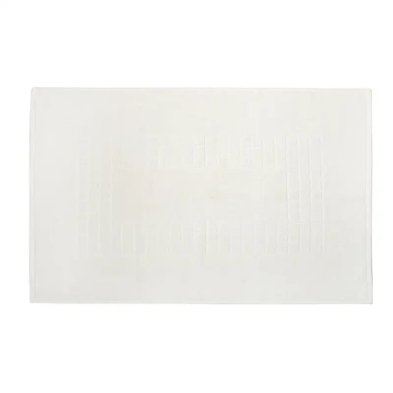 Microfiber Soft Non Slip Bath Mat Check Design (Cream) - Home & Garden > Bathroom Accessories