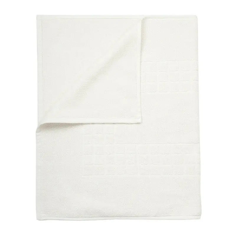 Microfiber Soft Non Slip Bath Mat Check Design (Cream) - Home & Garden > Bathroom Accessories