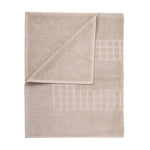 Microfiber Soft Non Slip Bath Mat Check Design (Taupe) - Home & Garden > Bathroom Accessories