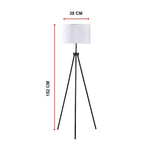 Mid-Century Floor Lamp Modern Tripod Decor Living Room Standing - Home & Garden > Lighting