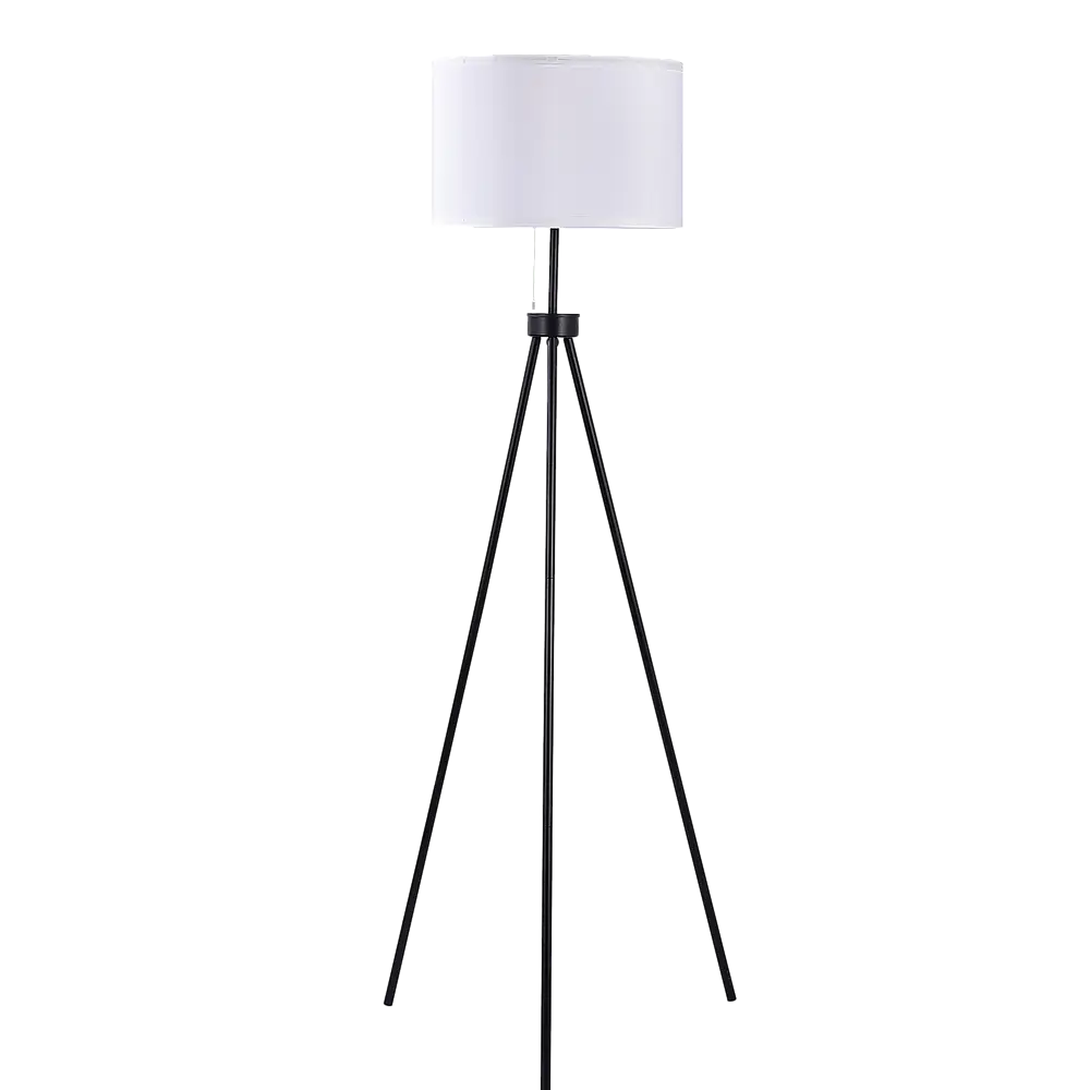 Mid-Century Floor Lamp Modern Tripod Decor Living Room Standing - Home & Garden > Lighting