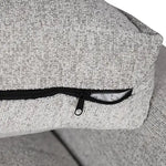 Milano Corner Sofa Chaise Polyester Fabric Multilayer Two Pillows Attached Individual Pocket Spring - Furniture > Bar