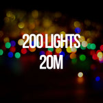 Milano Decor Outdoor LED Plug In Fairy Lights - Multicoloured - 200 Lights - Home & Garden > Lighting