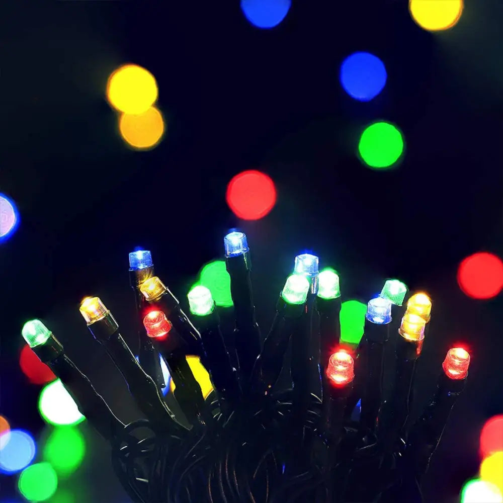 Milano Decor Outdoor LED Plug In Fairy Lights - Multicoloured - 200 Lights - Home & Garden > Lighting
