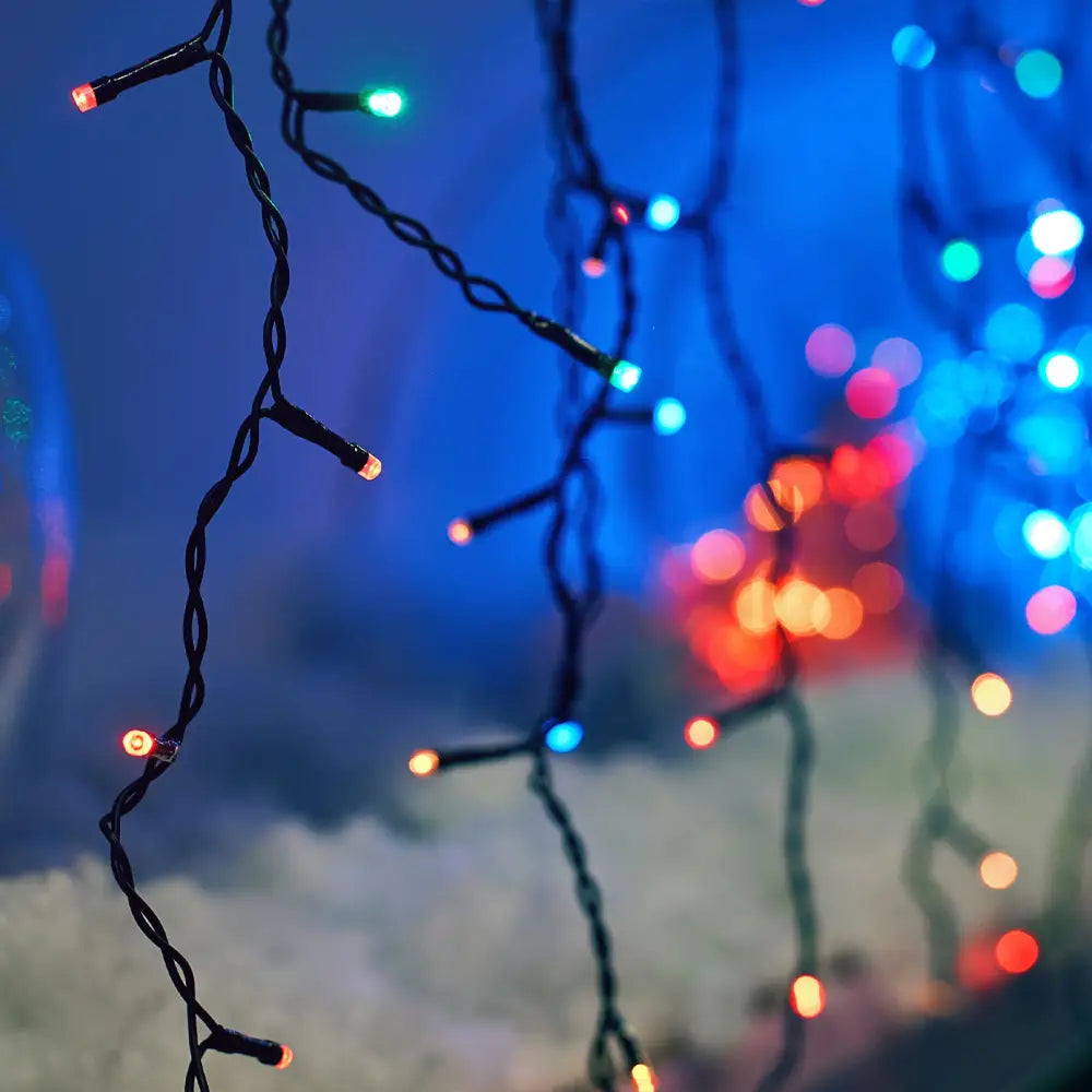 Milano Decor Outdoor LED Plug In Fairy Lights - Multicoloured - 200 Lights - Home & Garden > Lighting