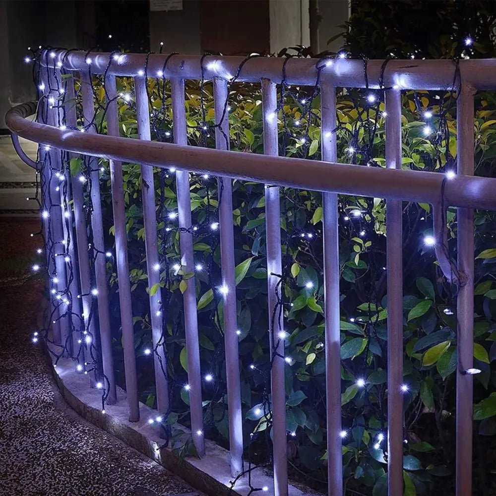 Milano Decor Outdoor LED Plug In Fairy Lights - White - 200 Lights - Home & Garden > Lighting