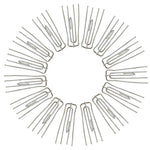 Milk White Curtains 260x160cm PINCH PLEAT High Level Fabric 2 Panels for wall - Home & Garden > Curtains > Curtains &