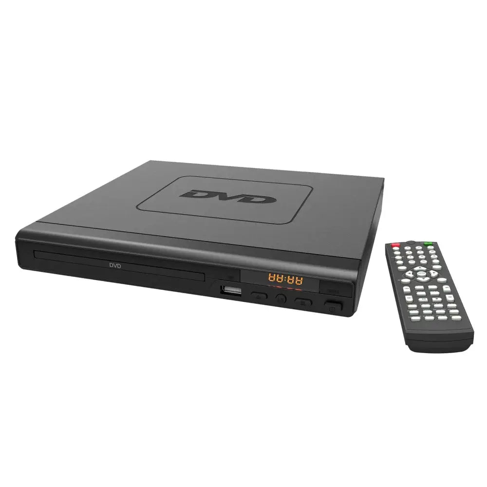 Mini-Size DVD Player (Black) w/ Multi-Region Set-up & Compact Size - Audio & Video > TV Accessories