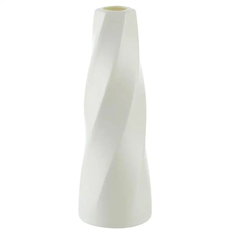 Minimalist Living Room Dried Flower Vase Decor - Milk White - Home & Garden > Decor > Vases & Table Decor