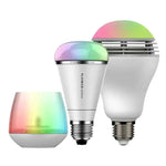 MiPow Playbulb STUDIO Gift Set Novelty LED Light Bulb & Candle Bluetooth Audio - Occasions > Party Lights