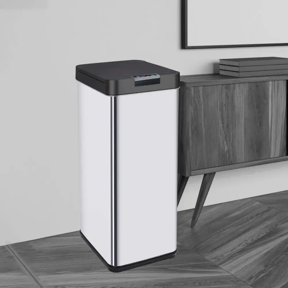 MIRAKLASS Sensor Bin 50L Narrow Black Square MK-SB-111-JR - Home & Garden > Kitchen Bins