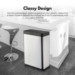 MIRAKLASS Sensor Bin 50L Wide Black Square MK-SB-109-JR - Home & Garden > Kitchen Bins