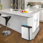 MIRAKLASS Sensor Bin 50L Wide Black Square MK-SB-109-JR - Home & Garden > Kitchen Bins