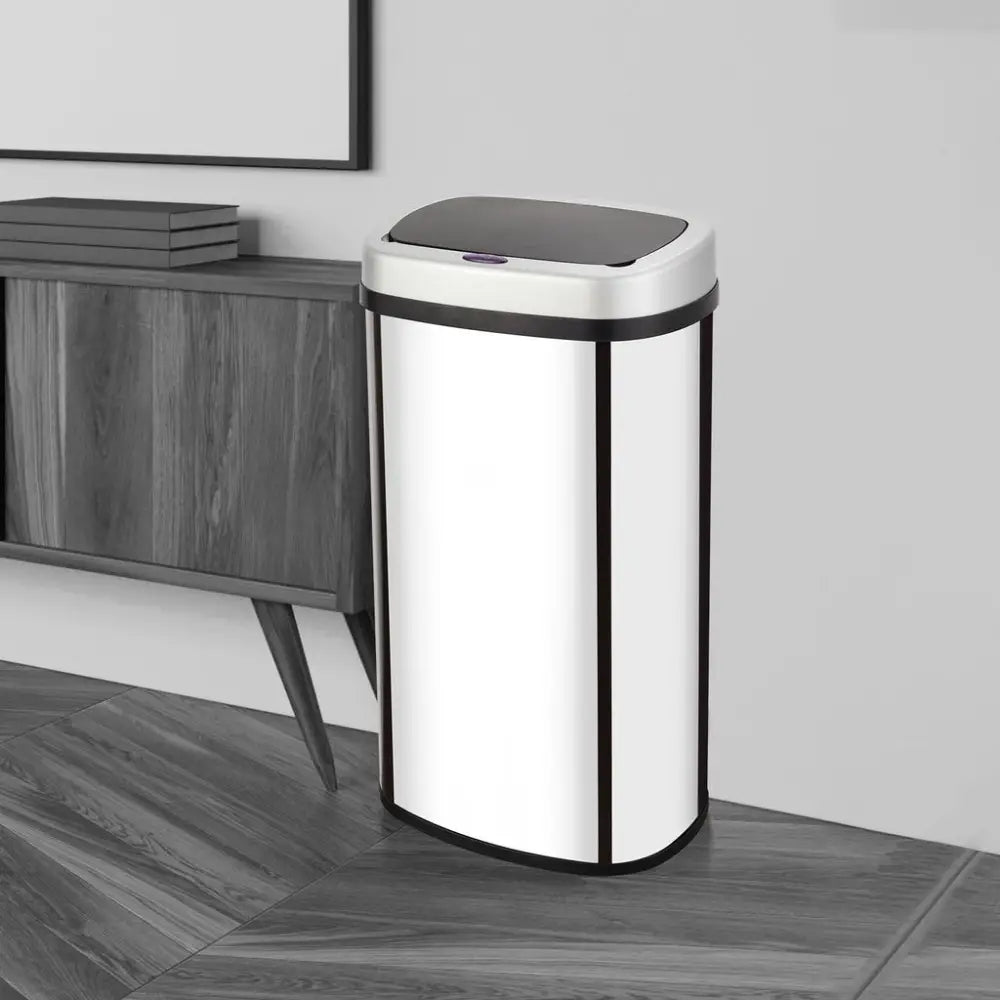 MIRAKLASS Sensor Bin 60L Mirror Oval MK-SB-100-JR - Home & Garden > Kitchen Bins