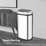 MIRAKLASS Sensor Bin 60L Mirror Oval MK-SB-100-JR - Home & Garden > Kitchen Bins