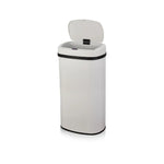 MIRAKLASS Sensor Bin 70L White Oval MK-SB-105-JR - Home & Garden > Kitchen Bins