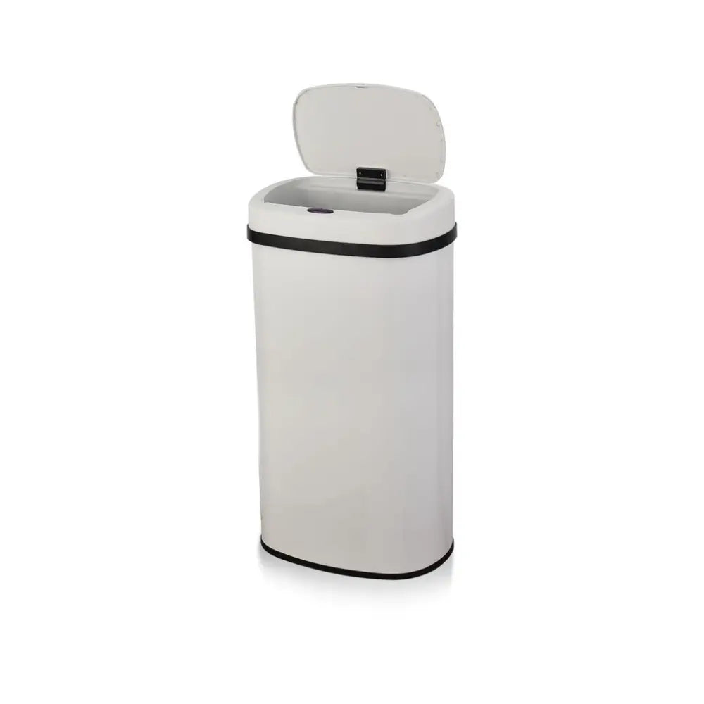 MIRAKLASS Sensor Bin 70L White Oval MK-SB-105-JR - Home & Garden > Kitchen Bins