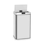 MIRAKLASS Sensor Bin 70L Wide Silver Square MK-SB-106-JR - Home & Garden > Kitchen Bins