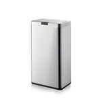 MIRAKLASS Sensor Bin 70L Wide Silver Square MK-SB-106-JR - Home & Garden > Kitchen Bins