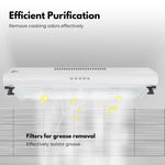 MIRAKLASS Slim Rangehood 60cm MK-RH-2560A-TF - Appliances > Kitchen Appliances