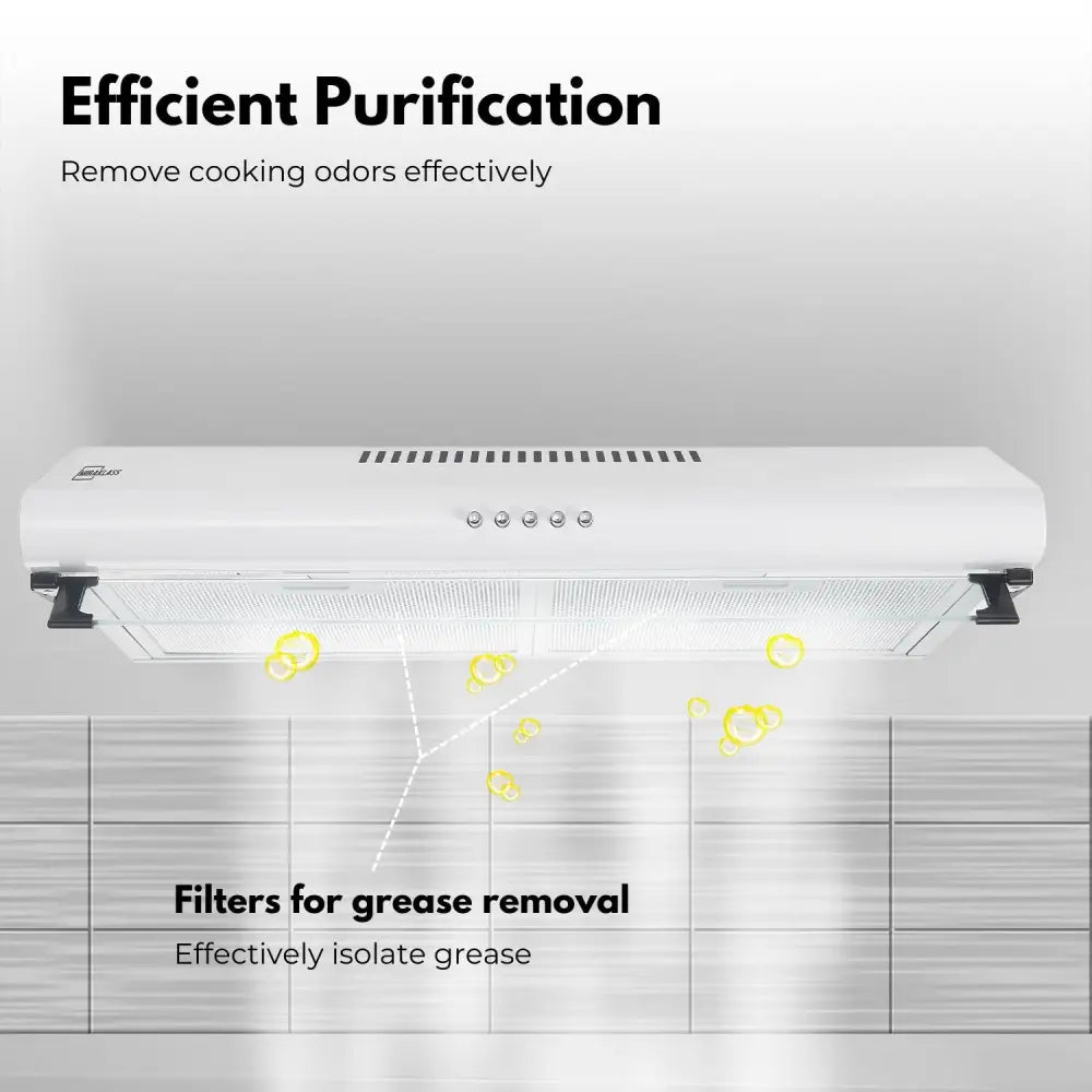 MIRAKLASS Slim Rangehood 60cm MK-RH-2560A-TF - Appliances > Kitchen Appliances