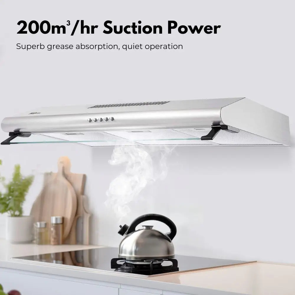 MIRAKLASS Slim Rangehood 90cm MK-RH-2590A-TF - Appliances > Kitchen Appliances