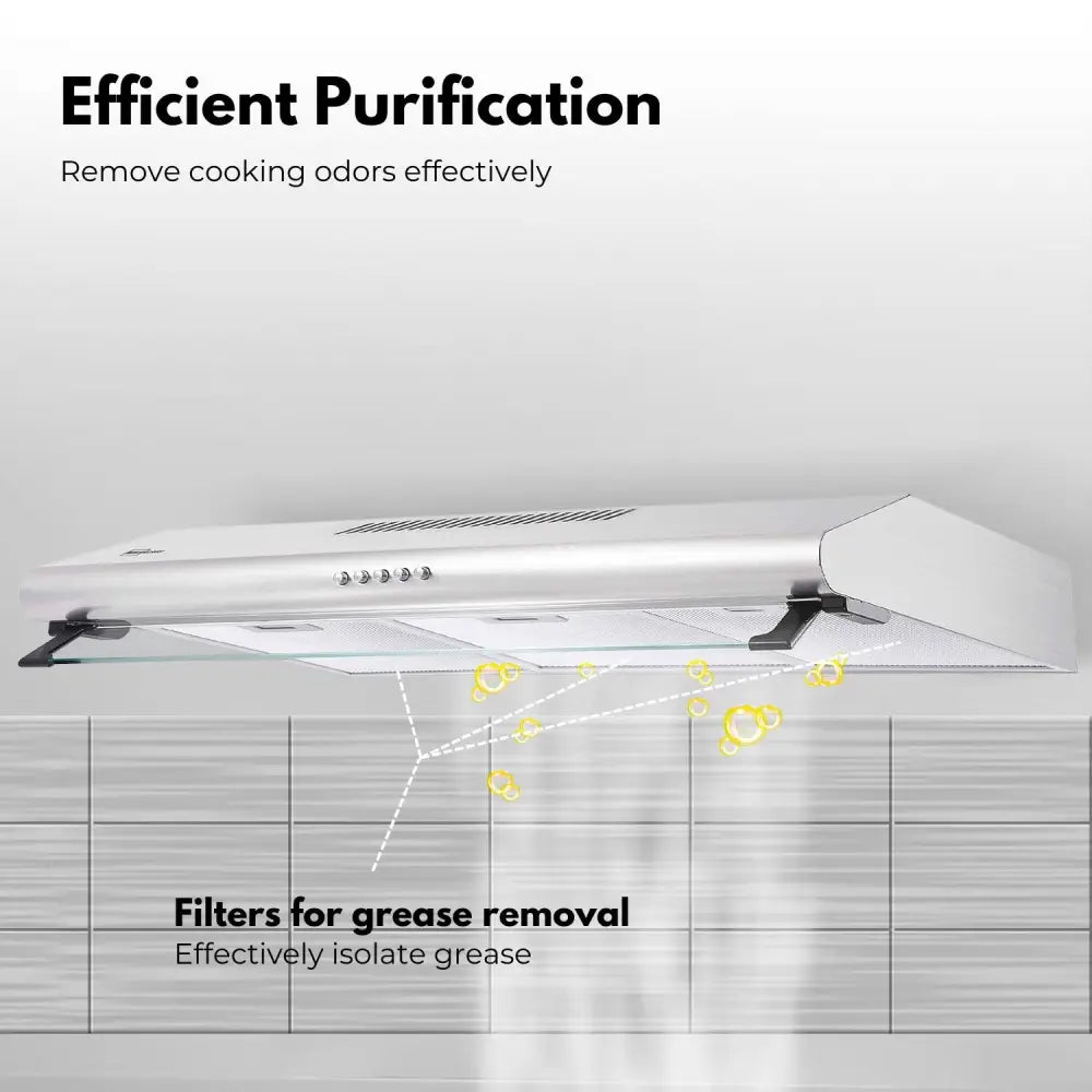 MIRAKLASS Slim Rangehood 90cm MK-RH-2590A-TF - Appliances > Kitchen Appliances