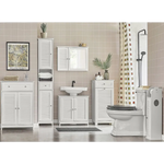 Mirror Cabinet Wall Cupboard White - Home & Garden > Storage