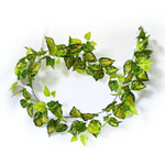 Mixed Yellow and Red Pothos Garland 190cm - Home & Garden > Artificial Plants