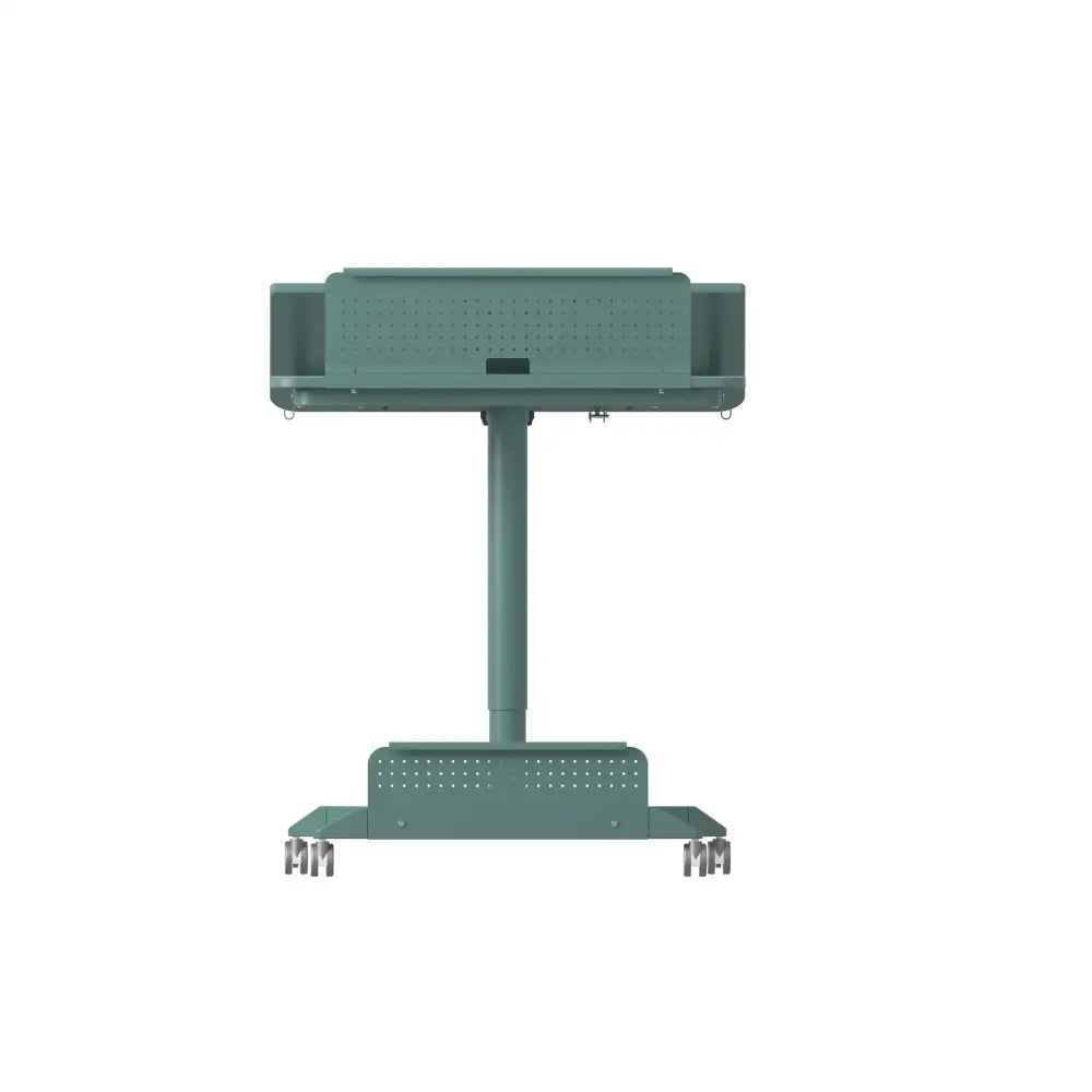 Mobile Home Office Sit and Stand Desk With Tilting Desktop - Furniture > Office