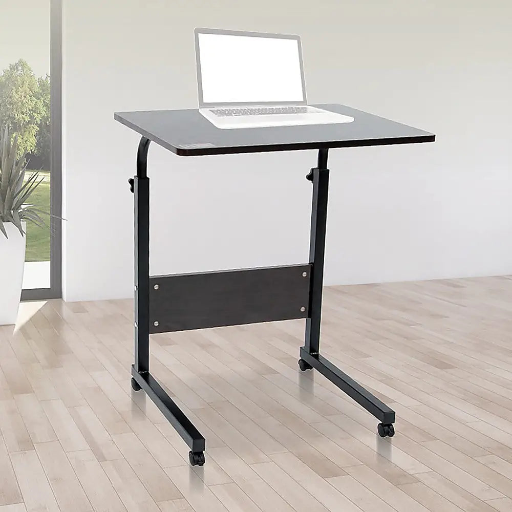 Mobile Laptop Desk Bed Stand Computer Table Adjustable Notebook Bedside Table - Furniture > Office