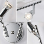 Modern 4 Light Track Lighting Kit LED (Chrome) - Home & Garden > Lighting