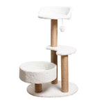 Modern Cat Tree Tower with Scratching Posts and Cozy Perches (50x38x80 cm) - Pet Care > Cat Supplies > Cat Furniture