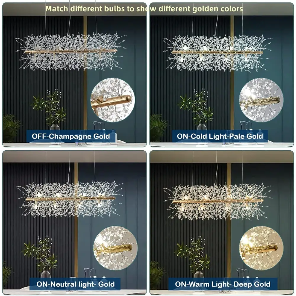Modern Crystal Chandelier Firework 12 Lights - Home & Garden > Lighting