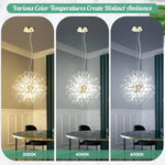 Modern Crystal Chandelier Firework 8 Lights - Home & Garden > Lighting > Night Lights & Ambient Lighting