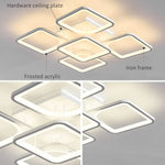 Modern LED Ceiling Light Remote Control (60 cm) - Home & Garden > Lighting
