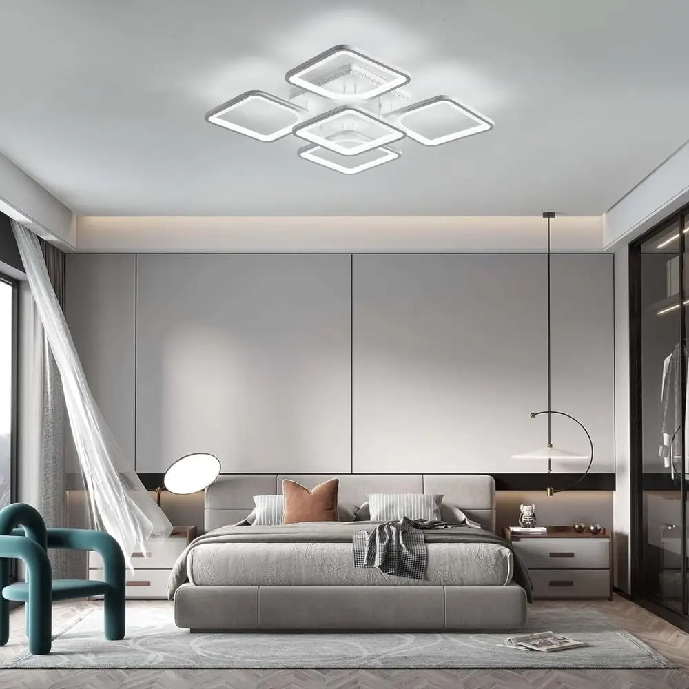 Modern LED Ceiling Light Remote Control (60 cm) - Home & Garden > Lighting
