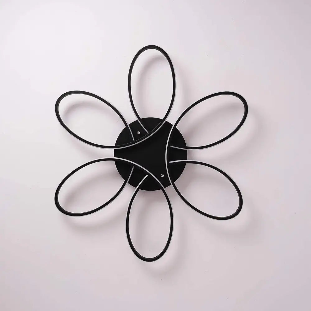 Modern LED Chandelier Flush Mount Lamp Remote Control (60cm) - Home & Garden > Lighting