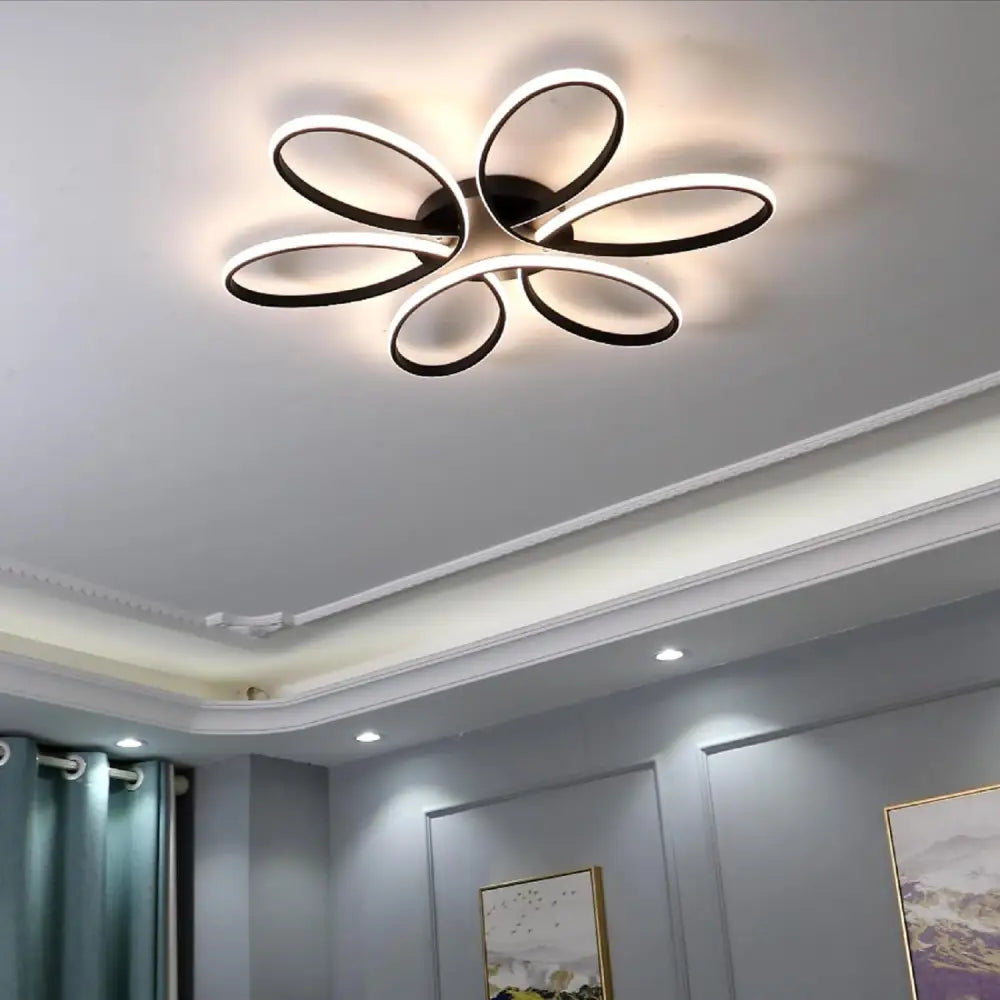 Modern LED Chandelier Light Fixture (90 cm) - Home & Garden > Lighting