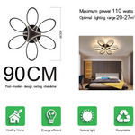 Modern LED Chandelier Light Fixture (90 cm) - Home & Garden > Lighting