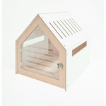Modern Pet House Dog Crate (White) - Pet Care > Dog Supplies > Dog Kennels