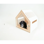 Modern Pet House Dog Crate (White) - Pet Care > Dog Supplies > Dog Kennels