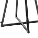 Modern Scandi Metal Dimmable Table Desk Lamp w/ Linen Shade - Matte Black - Home & Garden > Lighting