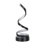 Modern Spiral LED Table Lamp - Dimmable 3 Light Modes(black) - Gift & Novelty > Novelty > Novelty Gifts