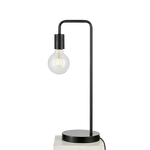 Modern Table lamp Desk Light Bedside Bedroom Black - Home & Garden > Lighting