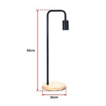 Modern Table lamp Desk Light Bedside Bedroom Black - Home & Garden > Lighting